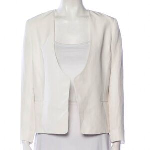 DVF Diane von Furstenburg Elegant White Women's Blazer Suit Jacket
